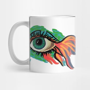 Fish Eye Flashes Mug